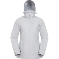 Mountain Warehouse Dames/Dames Rainforest II Extreme Waterdichte Jas (Grijs)