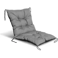 AIO Factory Tuinkussen 50x50x50 cm voor stoel waterdicht grijs