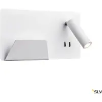 SLV Witte slaapkamer lamp Somnila Spot