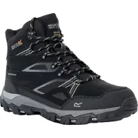 Regatta Heren Holcombe III Wandelschoenen (Zwart/Graniet)