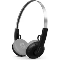 Philips CENTURY RANGE The Ringo TAH2000 Draadloze on-ear koptelefoon - multipoint aansluiting - Retro Look - Light Weight - Zwart