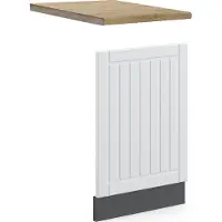 Vicco Fame-Line Frontpaneel – 45 cm, WB Eik Wit Landhuis