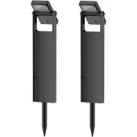 Lumisky Set van 2 zonnepaaltjes H49CM BRITY