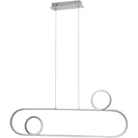 Toolight Hangende Plafondlamp Led App810-cp Chrom Afstandsbediening