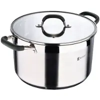 Bergner MIDNIGHT pan met deksel, diameter 28 cm
