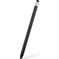 Tech-Protect stylus pen, aluminium touchpen, zwart