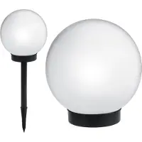 Greenblue Tuinverlichting, Tuin LED Zonne-LED Gratis Lamp GB165 25x25x58 cm Bollen, Kleur LED (IP44)