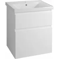 A&n&a aqualine Altair Wastafelonderkast 61,5x72,5x45cm, wit