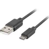 Lanberg Cable Micro USB CA-USBM-20CU-0018-BK 1,8 m