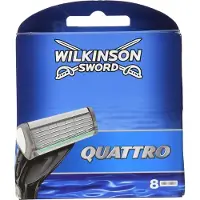 Wilkinson Sword Quattro Scheermesjes - 8 stuks