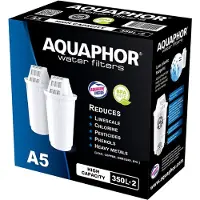 AQUAPHOR A5 Aqualen waterfilterpatronen, 2 stuks, geschikt voor de Provence, Prestige, Atlant, Arctic en Smile tafelwaterfilters