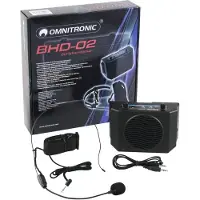 Omnitronic BHD-02: Versterker voor riemen (artikelnummer: 11038882)