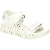 Ecco Sandalen met riem wit
