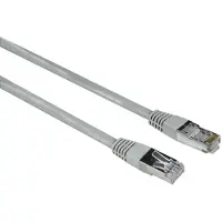 Hama 30621 Netwerkkabel Cat. 5e - 15 meter - 1 x RJ-45 netwerkconnector - 1 x RJ-45 netwerkconnector - Grijs