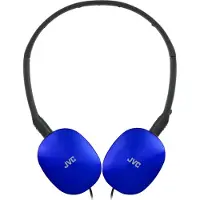 JVC HA-S160M - Vederlichte opvouwbare on-ear hoofdtelefoon - Blauw