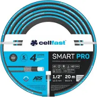 Cellfast Tuinslang, 1/2 inch, 20 meter, anti-verdraaiing, UV-bestendig, blauw-zwart