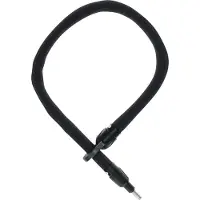 ABUS frame slot-insteekketting IvyTex Adaptor Chain 6KS - fietsslot met vuil- en vochtafstotende hoes - 6 mm dikke ketting - zwart