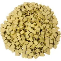 LEGO 1x1 blokken, hoge blokken, lichtbeige - 3005, nieuw! Aantal: 250x