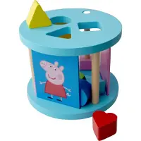 Pipsa Possu Peppa Pig Houten Sorteer Box - Peuters - Baby