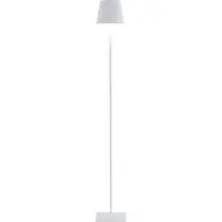 Zafferano staande lamp POLDINA PRO L MATT WHITE wit mat Ø17 in hoogte verstelbaar