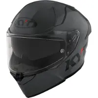 Kyt R2R Plain Grijs Integraalhelm Maat XS