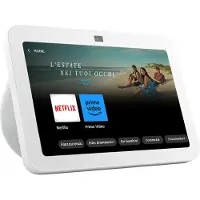 Amazon - Echo Show 8 (3rd Gen.) - Smart HD touchscreen with 3D audio, smart home hub and Alexa - White