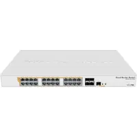 Mikrotik CRS328-24P-4S+RM netwerk-switch Managed L2/L3 Gigabit Ethernet (10/100/1000) Power over Ethernet (PoE) 1U Wit
