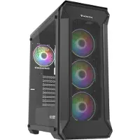 Genesis NPC-1518, behuizing IRID 505 ARGB V2 met zichtpaneel, zwart