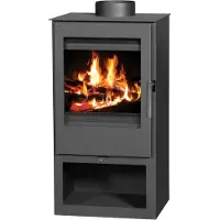 Victoria , kachel Parma, zwart - 5,2 kW