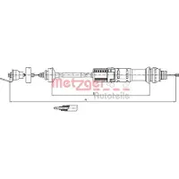 METZGER 11.2198 Koppelingskabel