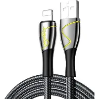 JOYROOM - Mermaid-serie - USB-kabel - Lightning 2.4A 2m zwart - (S-2030K6)