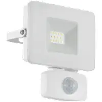 Eglo FAEDO 3, Buitenwandlamp, Wit, Aluminium, Glas, IP44, Klasse I, Transparant