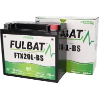 Fulbat Accu FUL GEL - FTX20HL-BS / YTX20HL-BS (Geleiaccu, onderhoudsvrij)