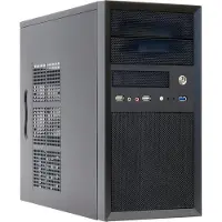 Chieftec Mesh Series CT-01B - Mini-tour - Micro ATX - Geen voeding - USB/Audio