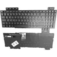 T-ProTek DUITSE - Toetsenbord met achtergrondverlichting, compatibel met modelnummer: V170146EK1