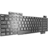 T-ProTek DUITSE - Verlicht toetsenbord, compatibel met ASUS ROG Strix GL504GW-DS74
