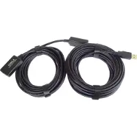 PremiumCord USB 2.0 repeater a prodlužovací kabel A/M-A/F