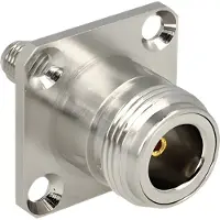 DeLOCK N (v) - SMA (v) inbouw adapter - 50 Ohm