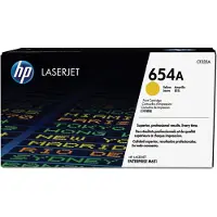 HP 654A (CF332A) Toner Geel
