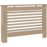 vidaXL Radiatorombouw 112x19x81,5 cm MDF