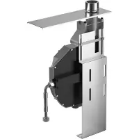 Hansa afdekset met badrand handdouche en slang 175 cm Chroom
