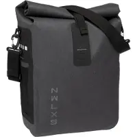 New Looxs Varo Single - Enkele Fietstas - 100% Waterdicht - Afneembare Fietstas - Geschikt voor Elektrische Fietsen - 20 Liter - Grijs
