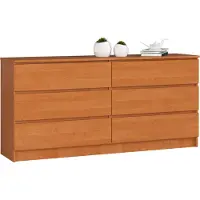 Akord Ladekast K160 met 6 Lades / Furniture Factory / Els / 160 x 77 x 40 cm