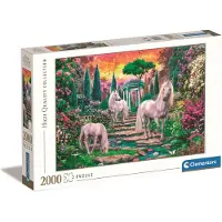 Clementoni , Klassieke tuinuecorns, 2000 stuks, dieren, geschikt voor kinderen vanaf 10 jaar