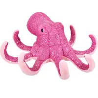Wild republic Foilkins Octopus Teddy Roze Kinderen