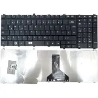 T-ProTek DE - Zwarte toetsenbord, matte uitvoering, compatibel met Toshiba Satellite P205, P205D