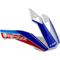 Cgm Wit, blauw, rood, kruis, vizier, helm, 666 TWIN