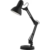Globo Lighting Nostalgische Bureaulamp Famous Zwart