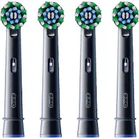 Braun Tandenborstels Pro CrossAction zwart 4 stuks