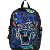 Pick & Pack Dangerous Cat AOP Backpack M carbon